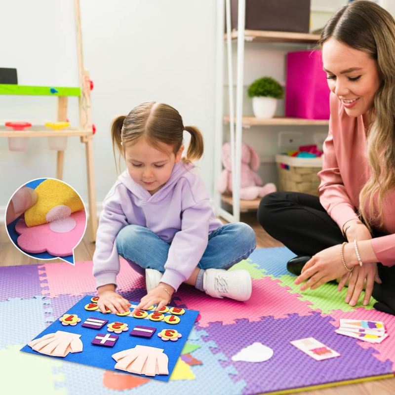 Tableau magique des chiffres Montessori – Compter et calculer (3-6 ans)