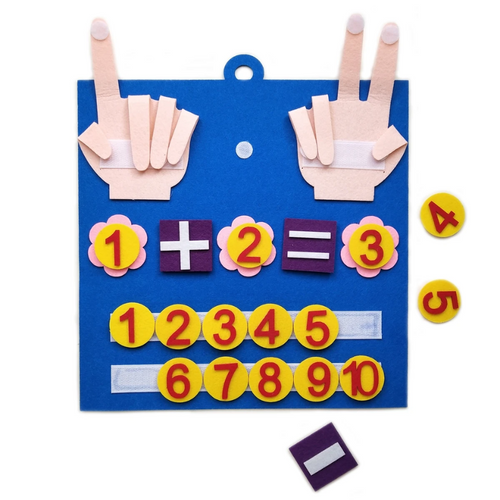 Tableau magique des chiffres Montessori – Compter et calculer (3-6 ans)